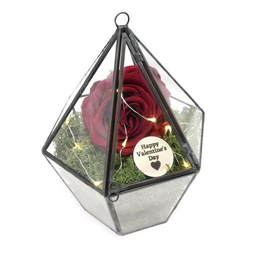 Valentines Mini Rose Lantern